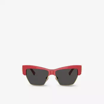 Dg4415 солнцезащитные очки «кошачий глаз» из ацетата ацетата Dolce & Gabbana, красный