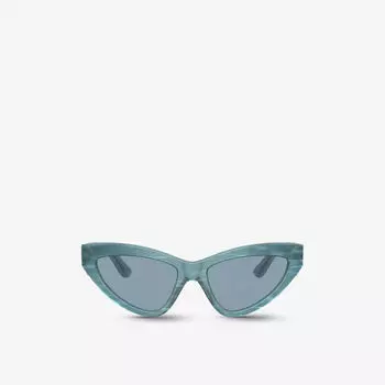 DG4439 солнцезащитные очки из ацетата в кошачьей оправе Dolce & Gabbana, синий