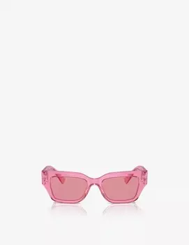 DG4462 Солнцезащитные очки «кошачий глаз» Dolce & Gabbana, цвет Rosa Trasparente