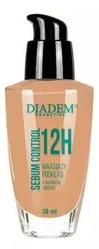 Diadem, Sebum Control, Матирующая основа для лица 12ч 04 Теплый Бежевый, 30 мл