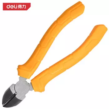 Диагональные плоскогубцы Deli DL2206C, диагональные плоскогубцы, изогнутые плоскогубцы, кусачки, 6 дюймов