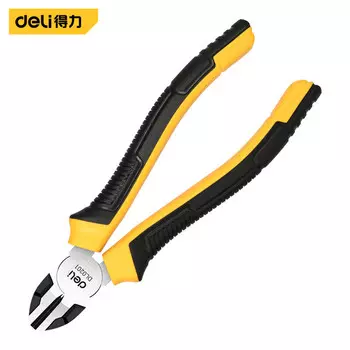 Диагональные плоскогубцы для гастронома, диагональные плоскогубцы, плоскогубцы с косым носом, плоскогубцы с диагональным ртом, кусачки для проволоки, плоскогубцы для воды, 6 дюймов DL0201 Deli