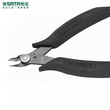 Диагональные плоскогубцы с ручкой SATA 125MM 75101 в наличии