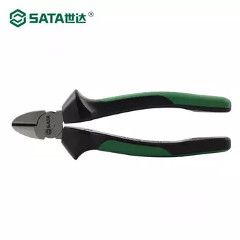 Диагональные плоскогубцы серии SATA G, 6 дюймов, 72721, стальная проволока, медная проволока, плоскогубцы, ручные плоскогубцы