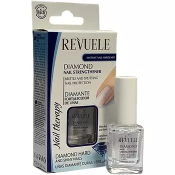 Diamond Nail Strengthener Мгновенный отвердитель для ногтей 10 мл, Revuele