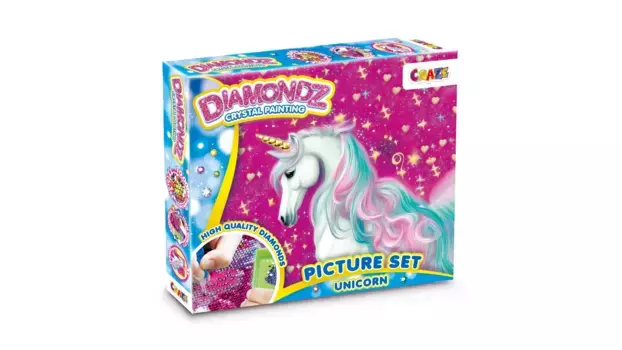 DIAMONDZ CRYSTAL PAINTING Набор картинок Единорог Craze