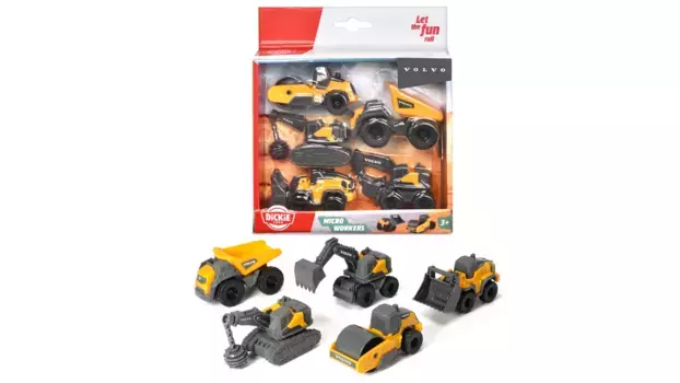 Dickie Toys Рабочие Volvo Micro