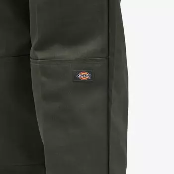 Dickies Брюки с двойным коленом, зеленый