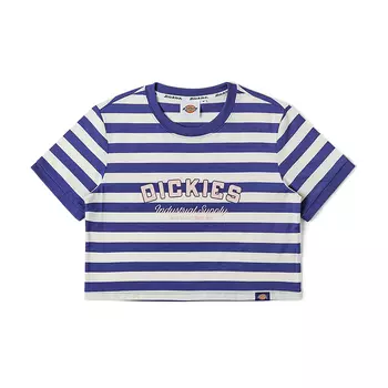 Dickies Футболка с короткими рукавами, темно-синие, фиолетовые, женская, DK0A87H6K42