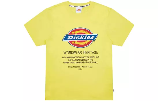 Dickies Футболка унисекс FW22 желтая