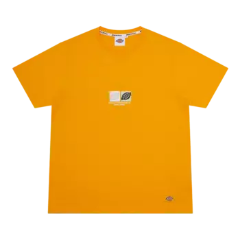 Dickies Футболка унисекс оранжево-красные