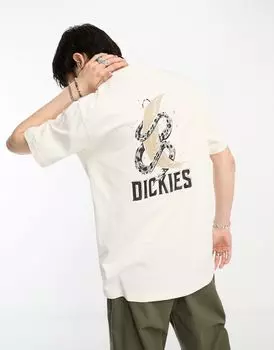 Dickies – Lake Ostego – футболка цвета экрю