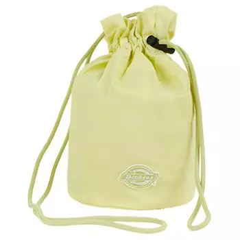 Dickies Маленькая хлопковая сумка-ведро, сумка на плечо, обычная, унисекс, цвет дыни, желтый