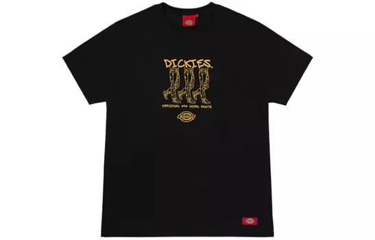 Dickies Мужская футболка, Черный