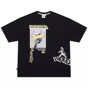 Dickies Мужская футболка, Черный
