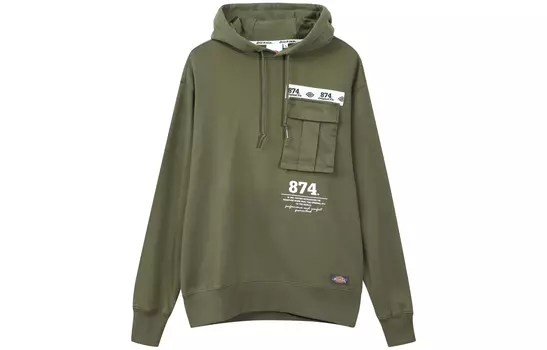 Dickies Мужская толстовка, Армейский Зеленый