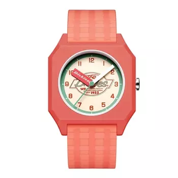 Dickies Наручные часы DOPAMINE с кварцевым механизмом, силиконовым ремешком, 31, белый циферблат, женские часы