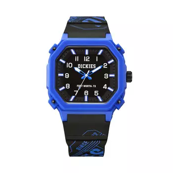 Dickies Наручные часы из коллекции 100-летия, кварцевый механизм, 42 мм, черный циферблат, унисекс, 230M60LYXCL 512P1 12SY
