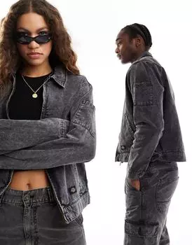 Dickies - Newington - Выцветшая черная куртка