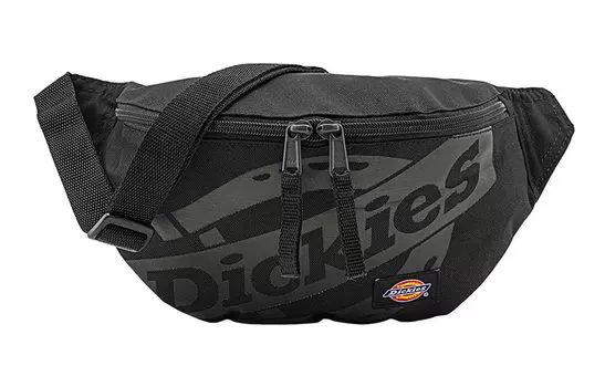 Dickies Поясная сумка из полиэстера, обычная, унисекс, черная