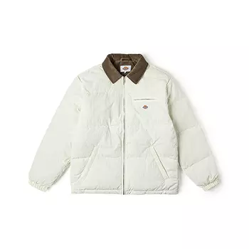 Dickies Пуховик унисекс белый Egret White