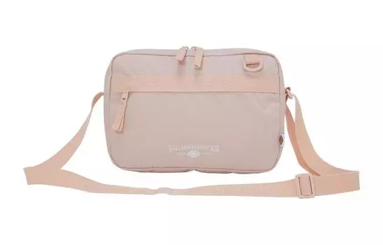 Dickies Сумка через плечо из полиэстера, обычная, унисекс, розовая