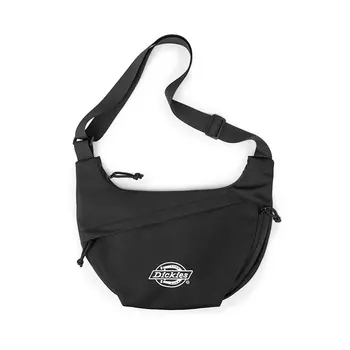 Dickies Сумка на плечо из полиэстера, обычная, унисекс, черная/светло-хаки