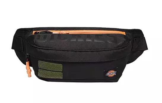 Dickies Сумка на плечо из полиэстера, сумка через плечо, сумка-слинг, сумка-слинг унисекс, черная
