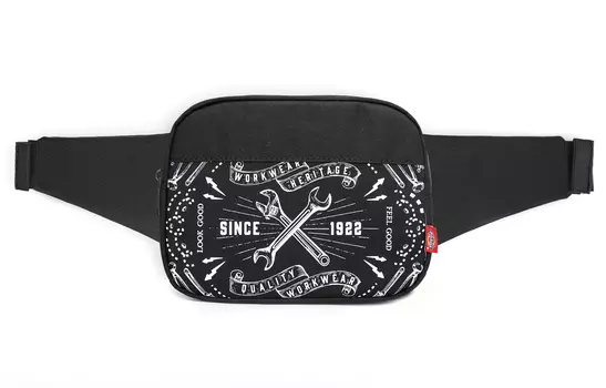 Dickies Сумка-трансформер через плечо из ткани, стандартная, унисекс, черная