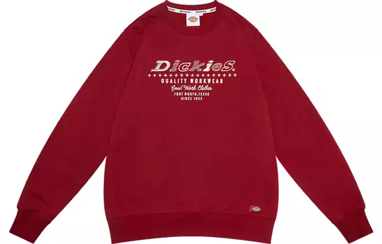Dickies Свитшот унисекс кирпично-красная