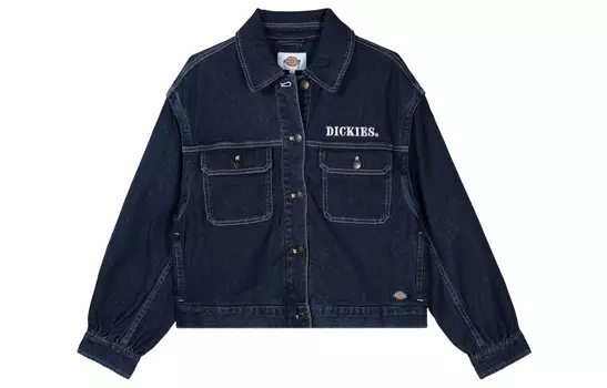 Dickies Женская джинсовая куртка, цвет Photon Blue