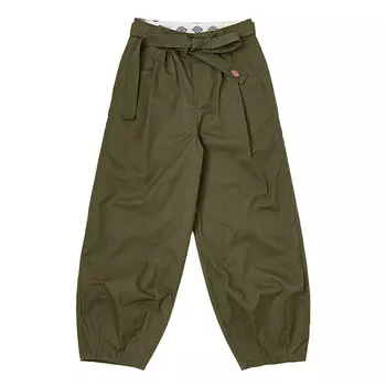 Dickies Женские брюки-карго армейского зеленого цвета