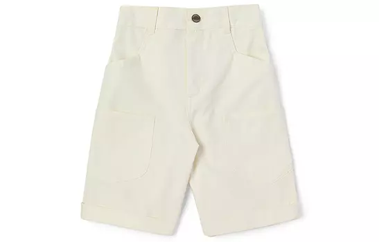 Dickies Женские шорты-карго белого цвета Egret White