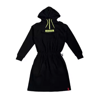 Dickies Женское платье с длинными рукавами, цвет Black