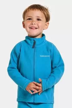 Didriksons Детская толстовка MONTE KIDS FULLZIP, синий