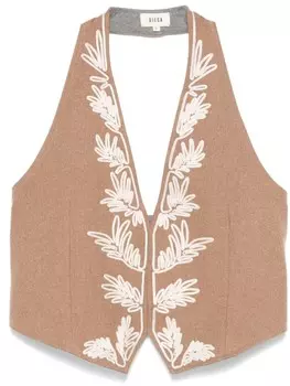 Diega жилет Gisto, коричневый