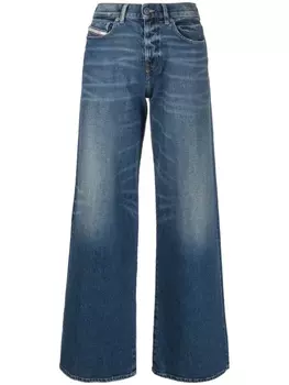 Diesel 1978 flared bootcut jeans, синий