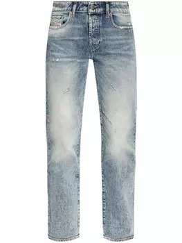 Diesel 1989 D-Mine джинсы прямого кроя, синий