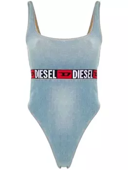Diesel боди из денима De-Geny-S, синий
