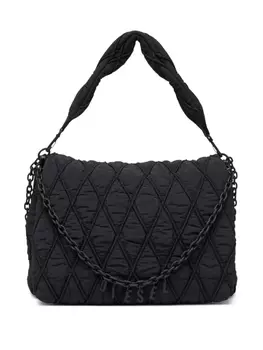 Diesel большая сумка на плечо Charm-D, черный