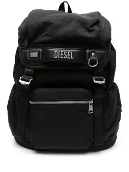 Diesel большой рюкзак Logos, черный
