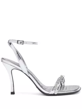 Diesel босоножки D-Vina, серебристый