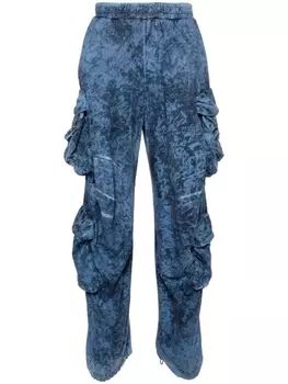 Diesel брюки карго P-Hugy-P1, синий