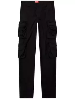 Diesel брюки карго P-Lanka, черный