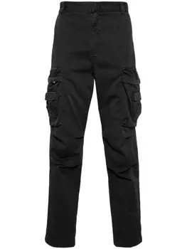 Diesel брюки P-Argym-New-A широкого кроя, черный