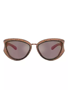 Diesel butterfly-frame солнцезащитные очки, нейтральный