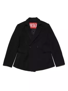 Diesel двубортный блейзер J-Prim, черный
