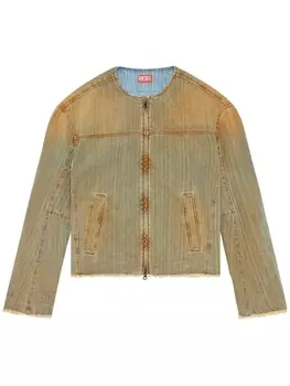 Diesel джинсовая куртка D-Marge-Fsd, коричневый