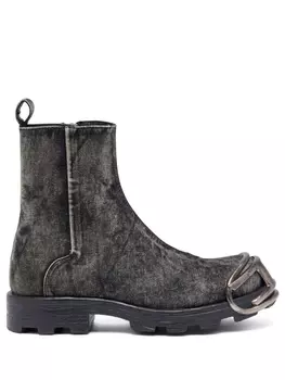Diesel джинсовые ботинки D-Hammer Zip D, черный