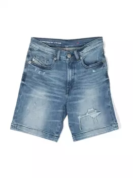 Diesel джинсовые шорты D-Macs, синий